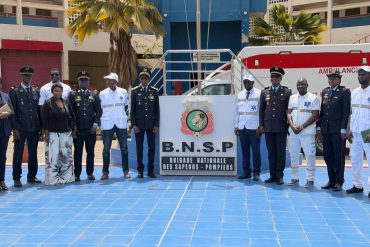 Visite à l’état major de la Brigade Nationale des sapeurs Pompiers.